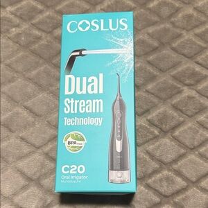 COSLUS Dual Stream Oral Irrigator Water Flosser Teeth Oral Care New